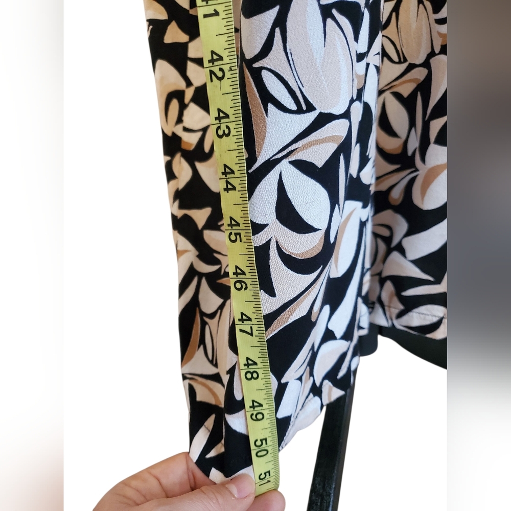 Luxology Womens Sleeveless Print Jumpsuit Size: 3X - Picture 6 of 14